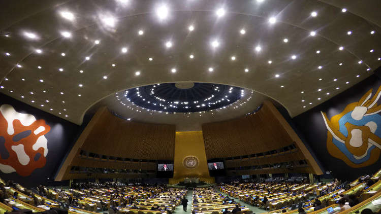 الجمعية العامة للأمم المتحدة ترفض الإعلان الأميركي بشأن القدس
