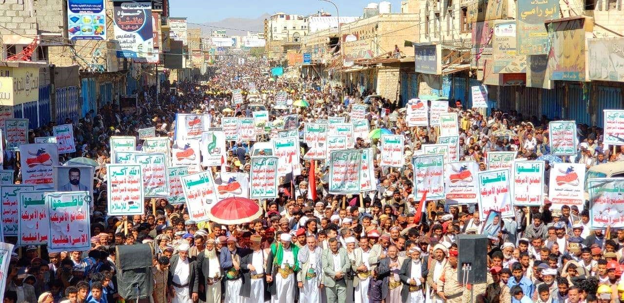 مظاهرات حاشدة في اليمن تنديدا باحراق القرآن الكريم